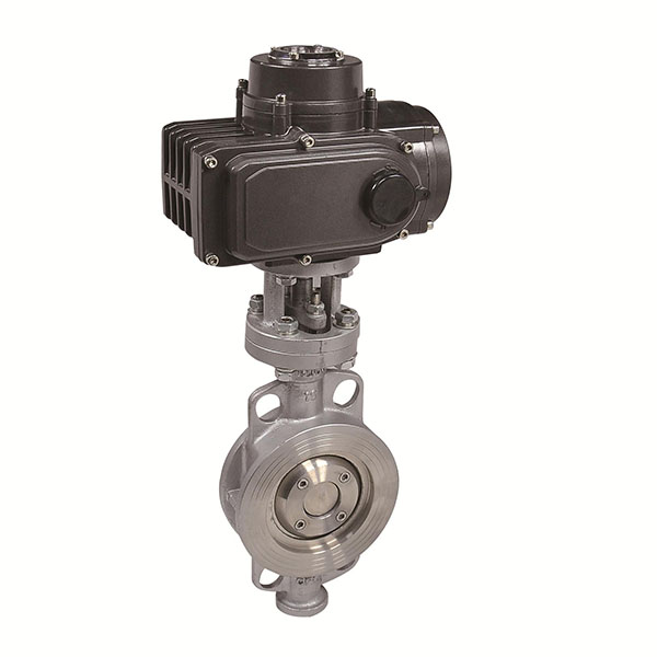 D973H电动对夹式硬密封蝶阀