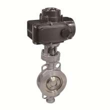 D973H电动对夹式硬密封蝶阀