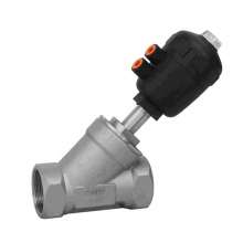 J615W内螺纹气动角座阀