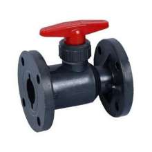 Q41F-10S法兰塑料球阀