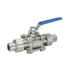 Q21F三片式外螺纹球阀