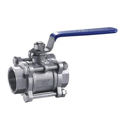 Q11F三片式内螺纹球阀