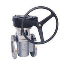 美标卡套式涡轮传动旋塞阀