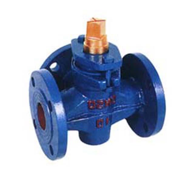 X44T三通铜芯旋塞阀