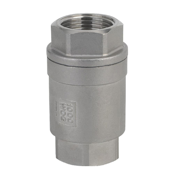 H12H不锈钢立式内螺纹止回阀